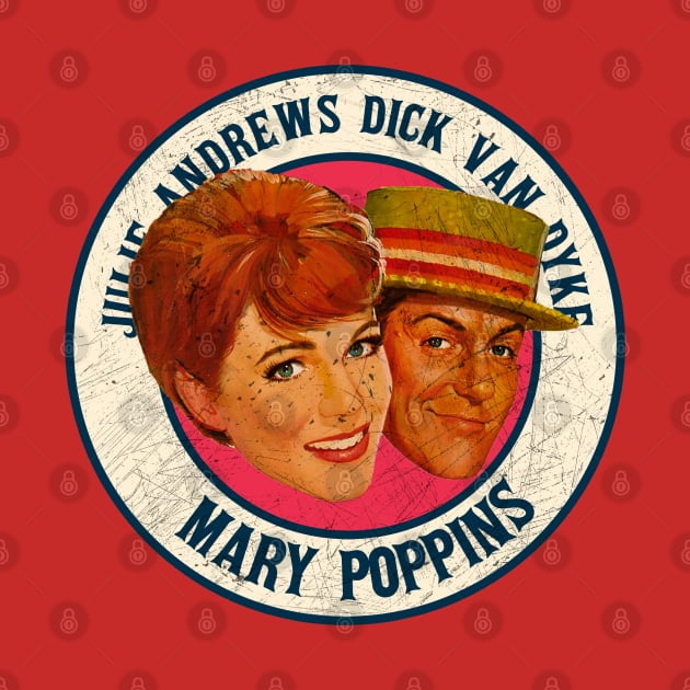Retro Style Fan Art Design Movie Mary poppins by rido public
