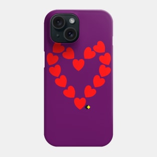 HEARTS OF HEART Phone Case