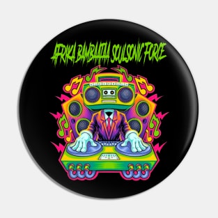 AFRIKA BAMBAATAA & SOULSONIC FORCE RAPPER Pin