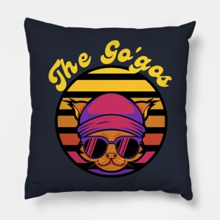 the go gos Pillow