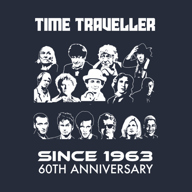 60 years of time travelling by Diversions pop culture designs