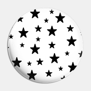 Black Stars Pin