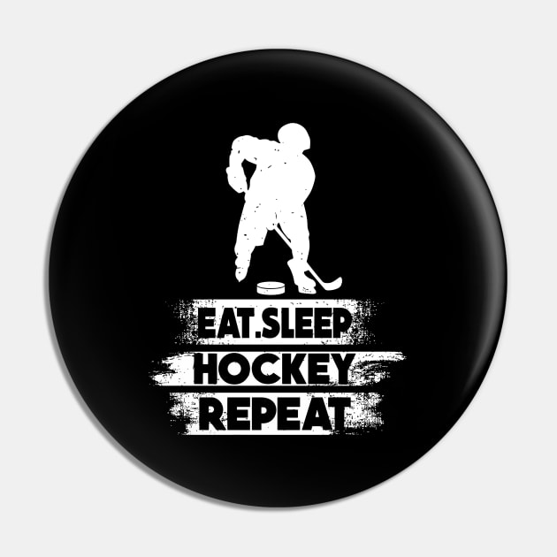 Eat Sleep Ice Hockey Repeat Pin by rhazi mode plagget