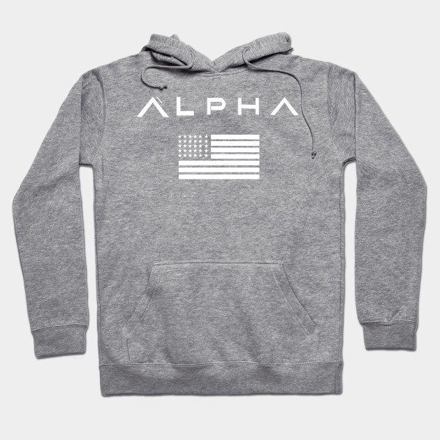 alpha male hoodie