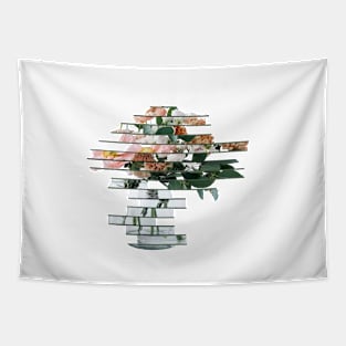 Deconstructed Bouquet Tapestry