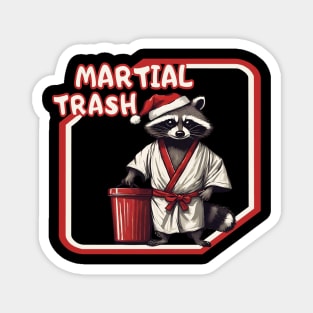 Raccoon Martial Arts Magnet