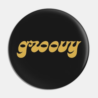 groovy font 3 Pin