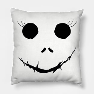 Skull Girl Pillow