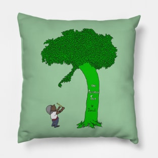 The Measured Tree Pillow