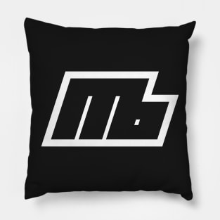 Virgo White Outline Pillow