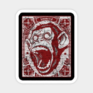 Monkey Art Magnet