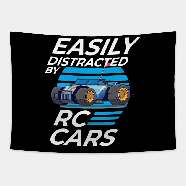 RC Cars RC Car Racer Tapestry by CreativeGiftShop