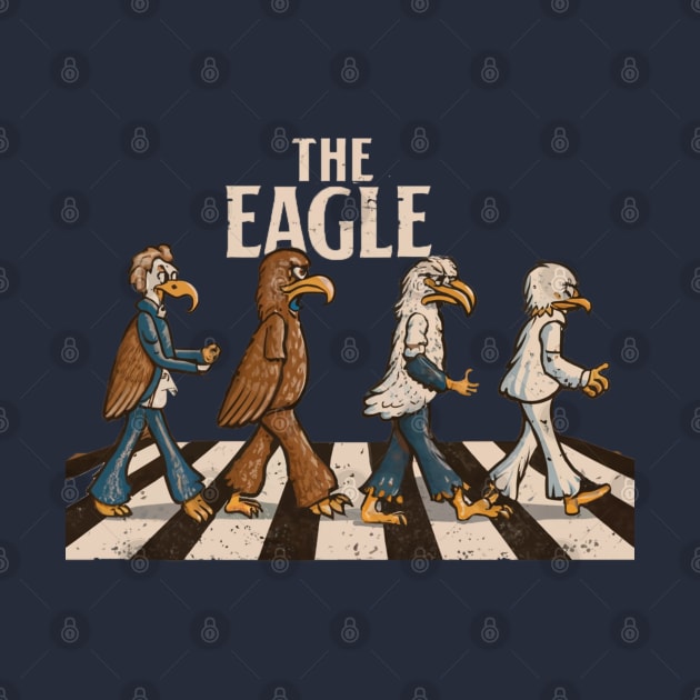 the eagles band retro by Aldrvnd