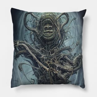 Scary monster symbiote Pillow