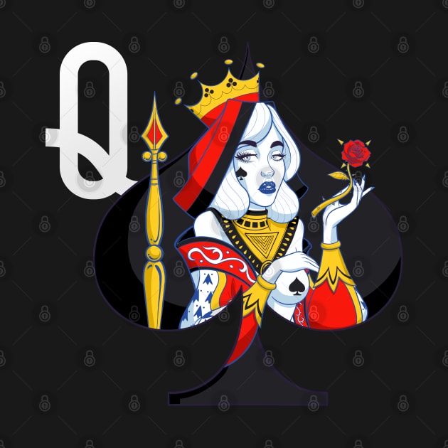 Queen of Spades by ladygoliath