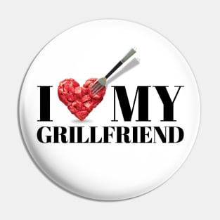 I love my grillfriend. Bbq, meat and friends! And I love my girlfriend too! Pin