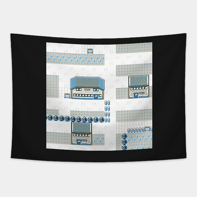 Pewter City Tapestry by SpriteGuy95