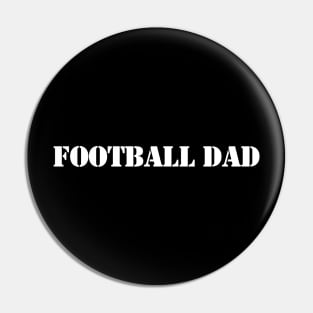 Football Dad Pin