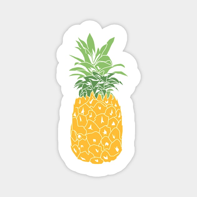 Be A Pineapple Magnet by Fancy Funky Garbage