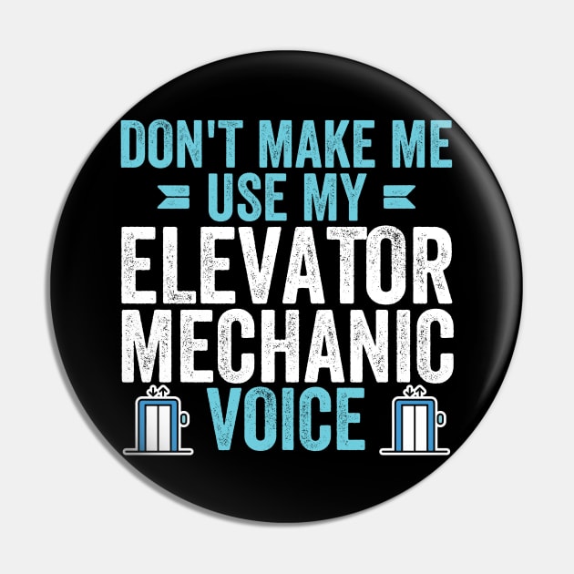 Elevator mechanic Pin by Be Cute 