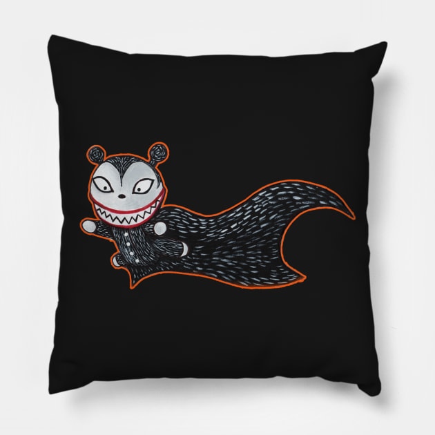 Vampire Teddy Bear Pillow by KupKake1313