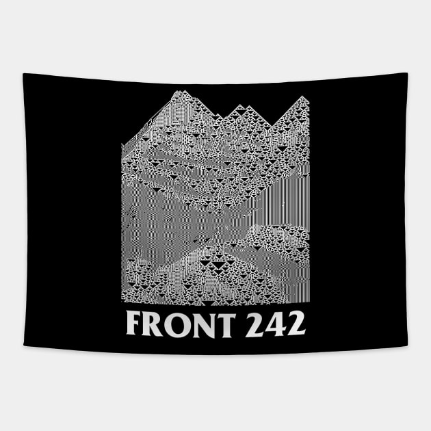 Front 242 //// Tribute Design Tapestry by DankFutura