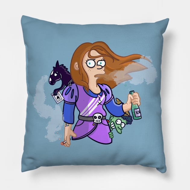 Sarah Bean - The Rebellious Princess Pillow by relaxthehounds