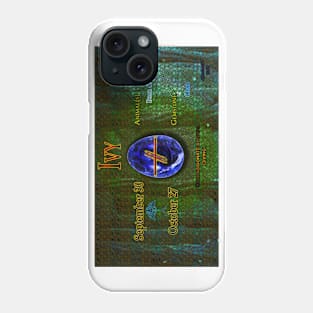 Zodi-Egg Ivy with background v1 Phone Case