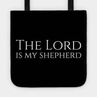 The Lord Is My Shepherd Religious Christianity Jesus Christ Tote
