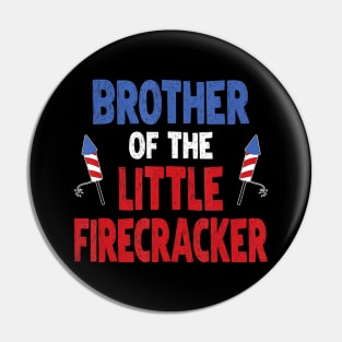 Matching Family Brother Birthday Party Fourth of July Pin