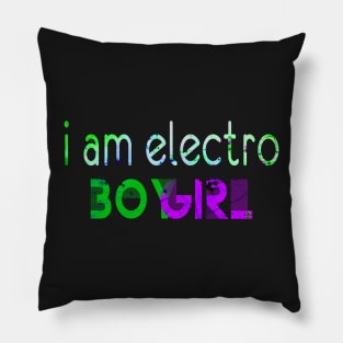 Electro Boosh Boy Girl mk2 - Eye Voodoo Pillow