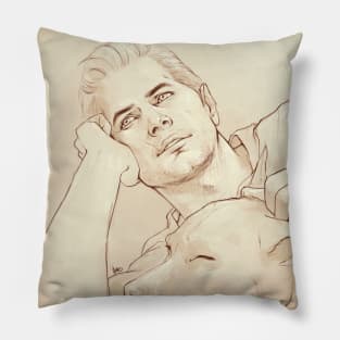 Looking at her (dreamy!Cullen) Pillow