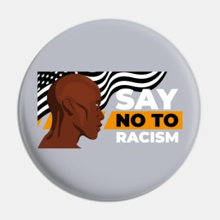 black lives matter statement young african americans man Pin