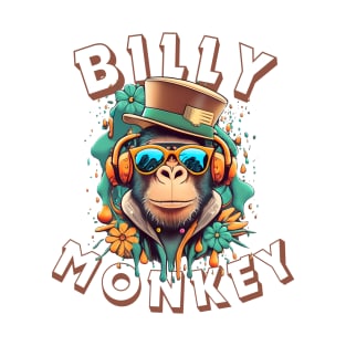 Cyborg Monkey Billy T-Shirt