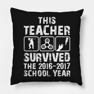 This Teacher survived the school year Pillow