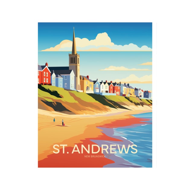 ST ANDREWS by MarkedArtPrints