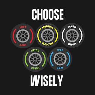 F1 Tyre Compound Design T-Shirt