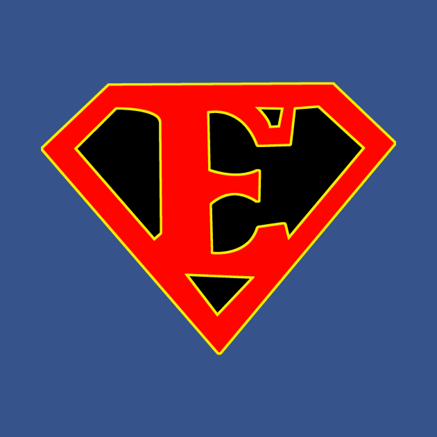 Super E symbol FLETCHER'S style by edwinj22