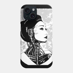 cyberpunk geisha Phone Case