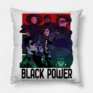 Black Panther Party Black Power Pillow