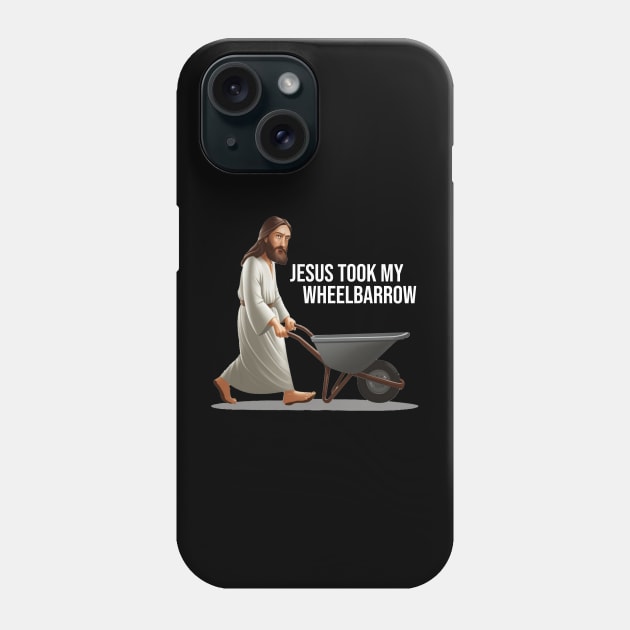 Jesus take the Wheel - Barrow Phone Case by INLE Designs