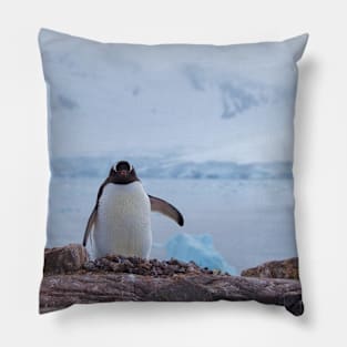 PENGUIN LANDSCAPE Pillow