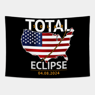 Total Solar Eclipse 4.8.2024 USA Tapestry