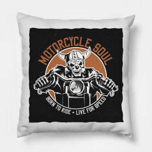 Motorcycle Soul Tee Pillow