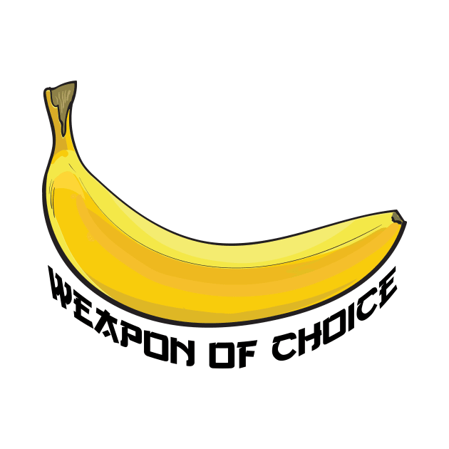 Banana Weapon Of Choice by SeoulVision