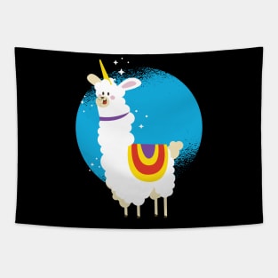 UNICORN ALPACA mama llama cute Tapestry