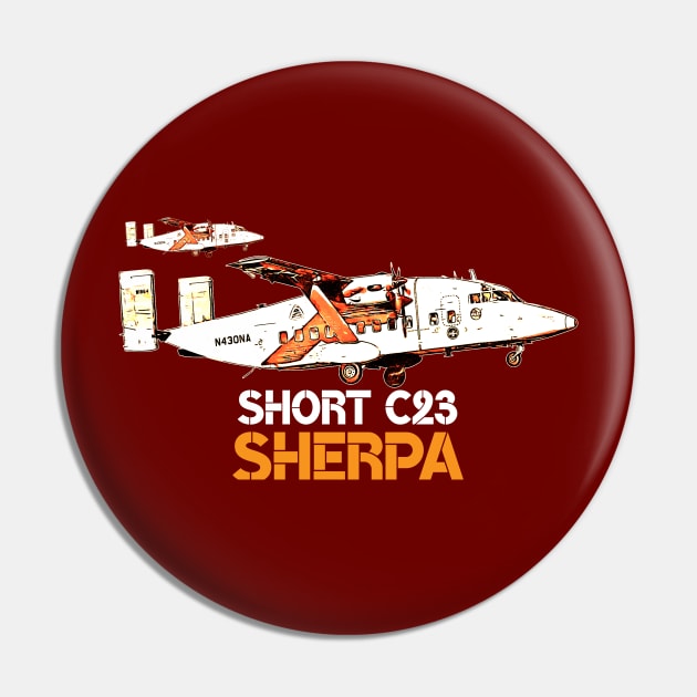 Short C23 Sherpa Pin by aeroloversclothing