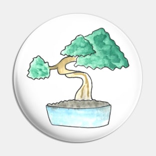 Tokyo Icons: Bonzai Tree Pin