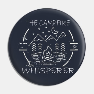 The Campfire Whisperer, Tank Top, Campfire, Camping, Camper, Camp, Men camping, Women's Camping, Funny Campfire Pin