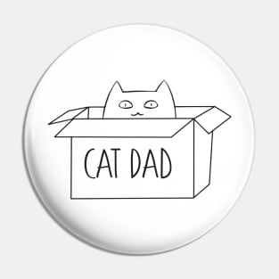 CAt Dad Pin